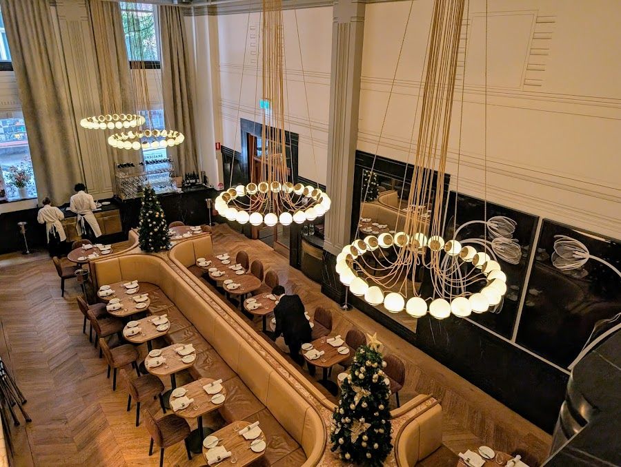 The Charles Grand Brasserie cocktail at the bar