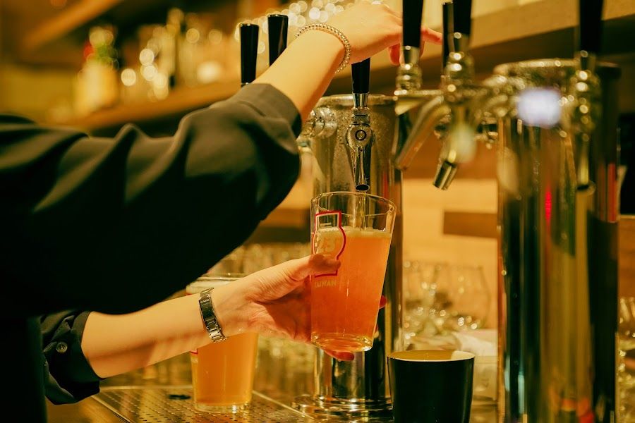 Chamberlain cocktail at the bar
