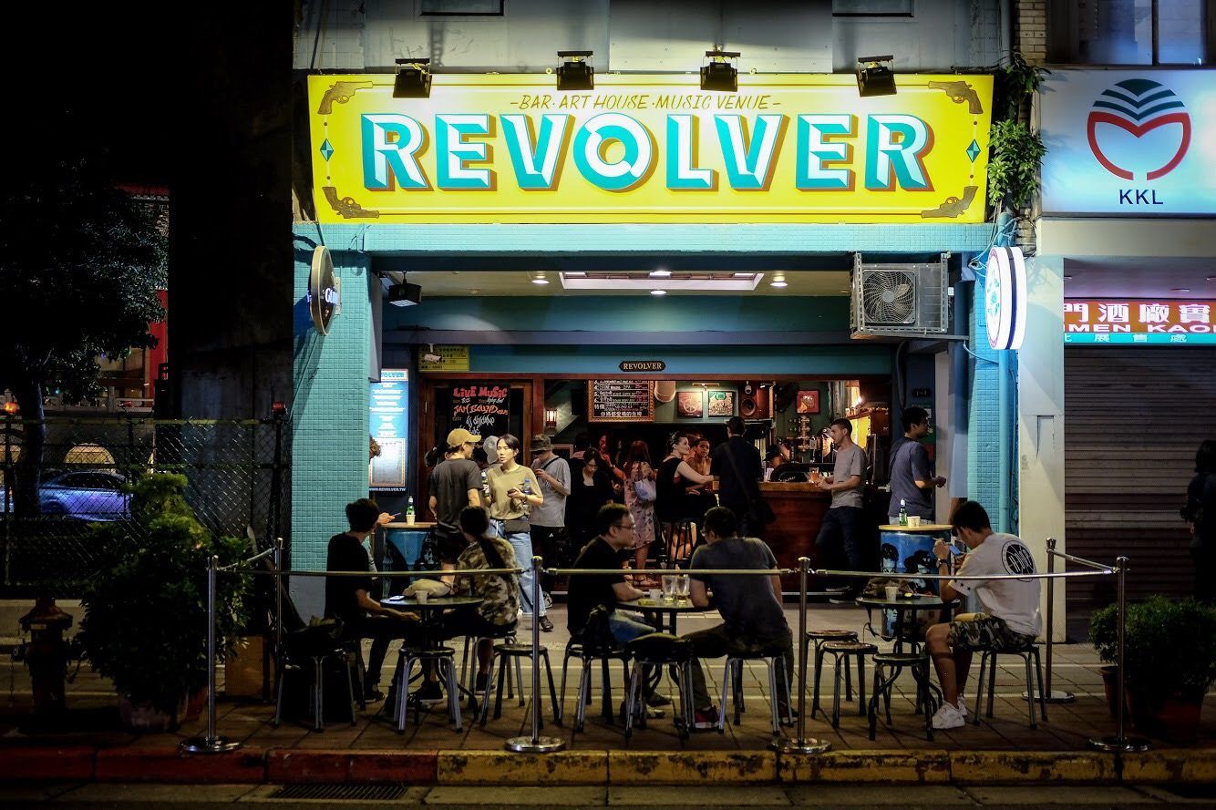 Revolver Taipei Taipei bar interior