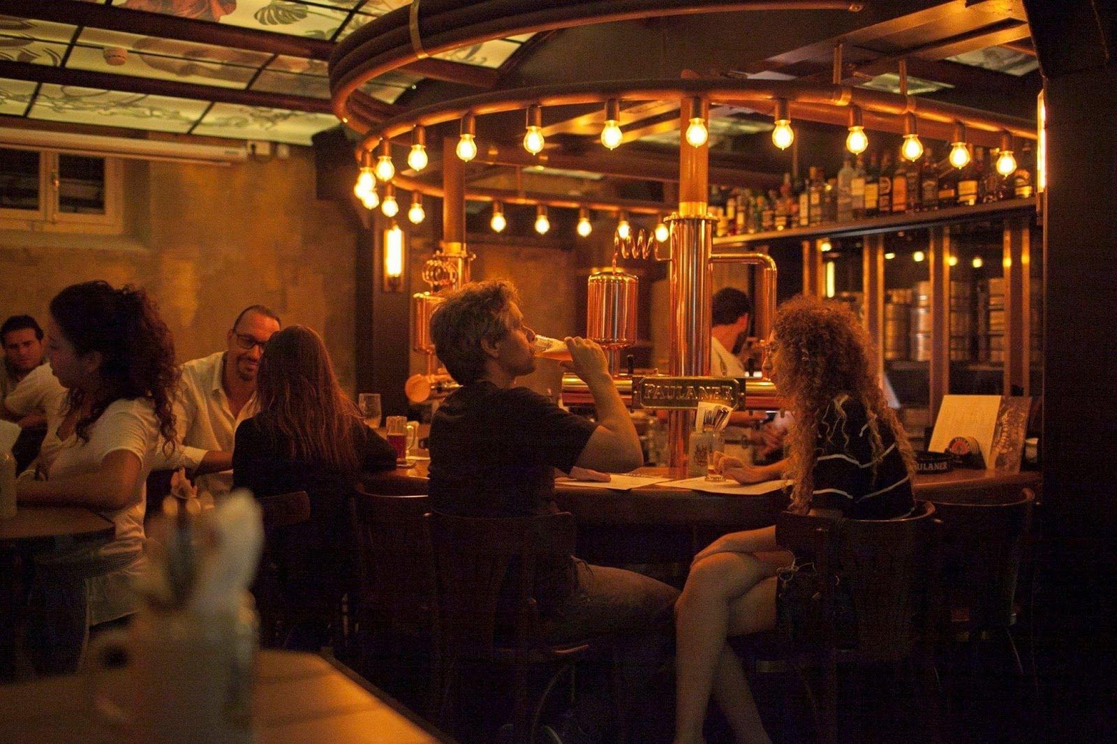 Norman Bar Craft Beer Tel Aviv bar interior