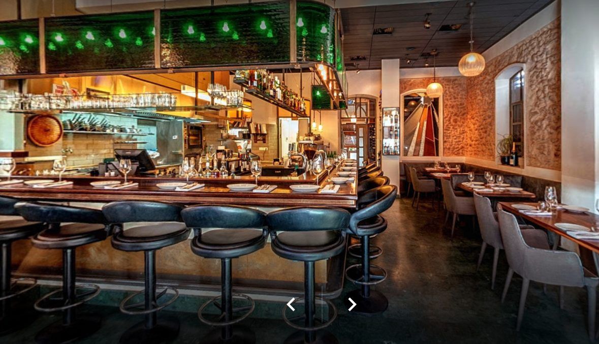 Popina Tel Aviv bar interior