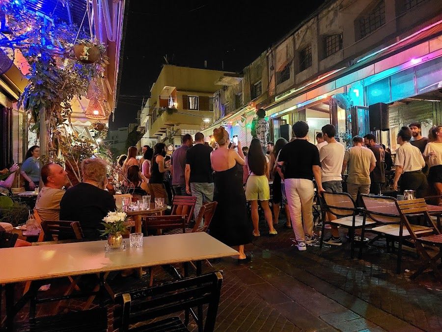 Shaffa Bar Jaffa atmosphere