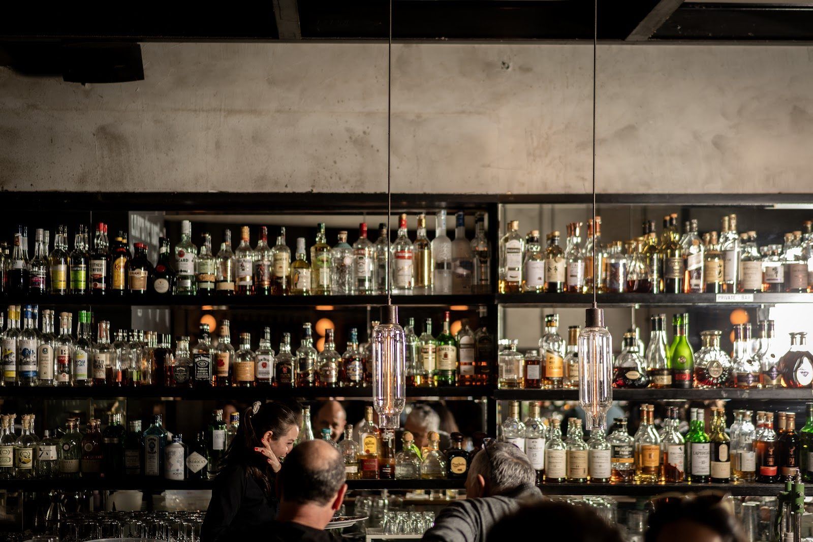 Meatbar Tel Aviv bar interior