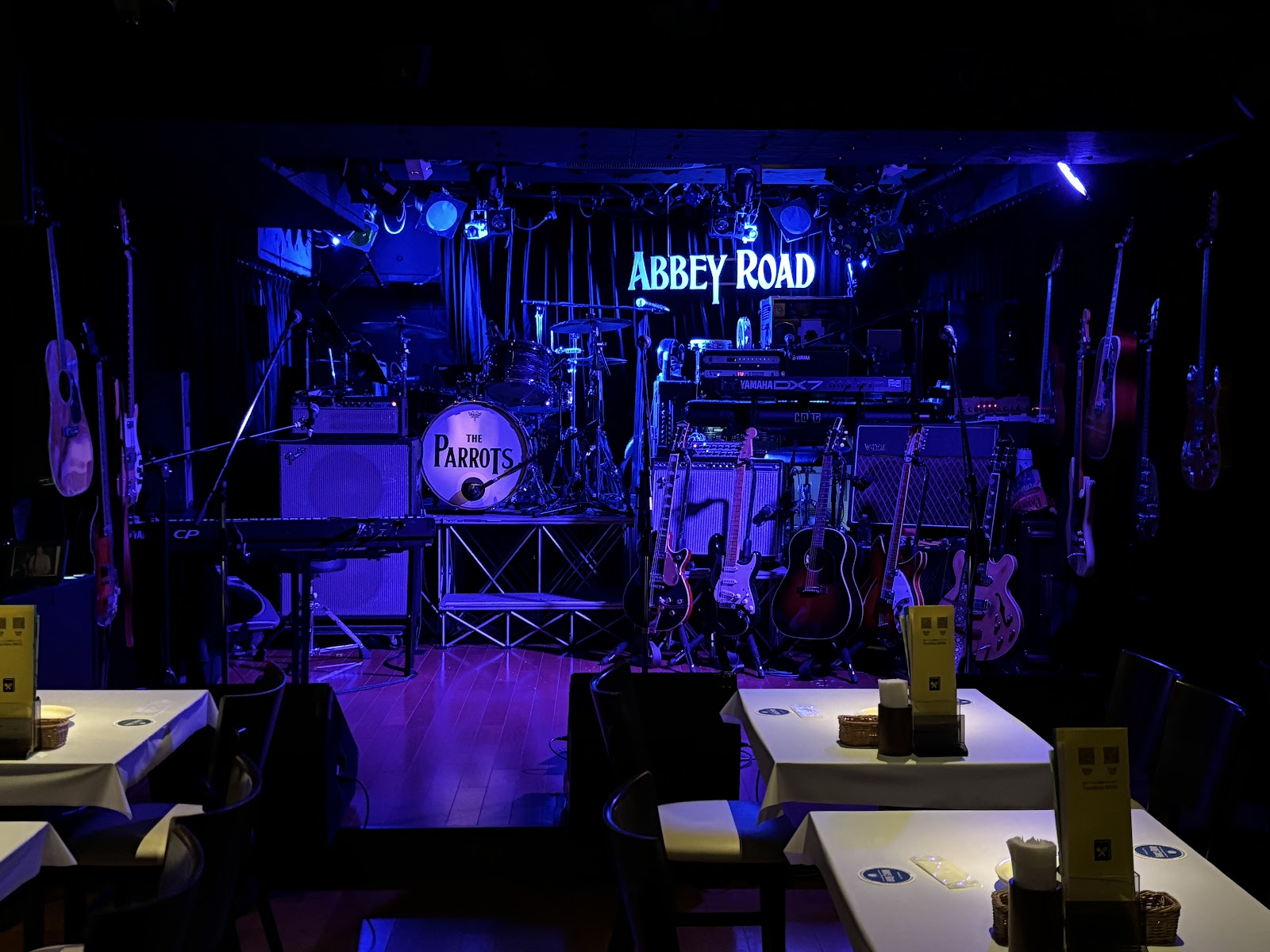 Abbey Road Tokyo Beatles tribute live music bar in Roppongi, Tokyo