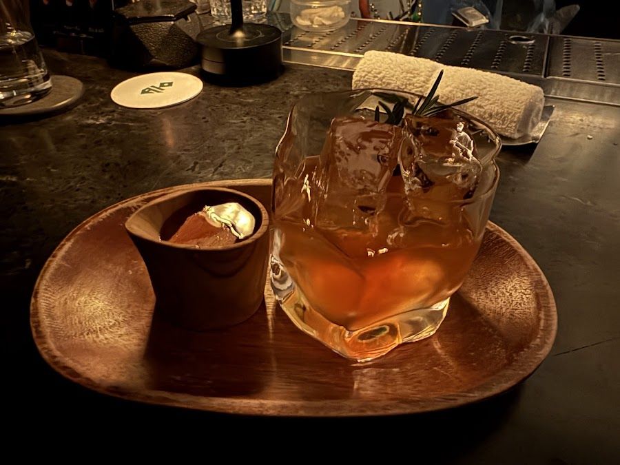 Bar Buena Vista Social Club cocktail at the bar