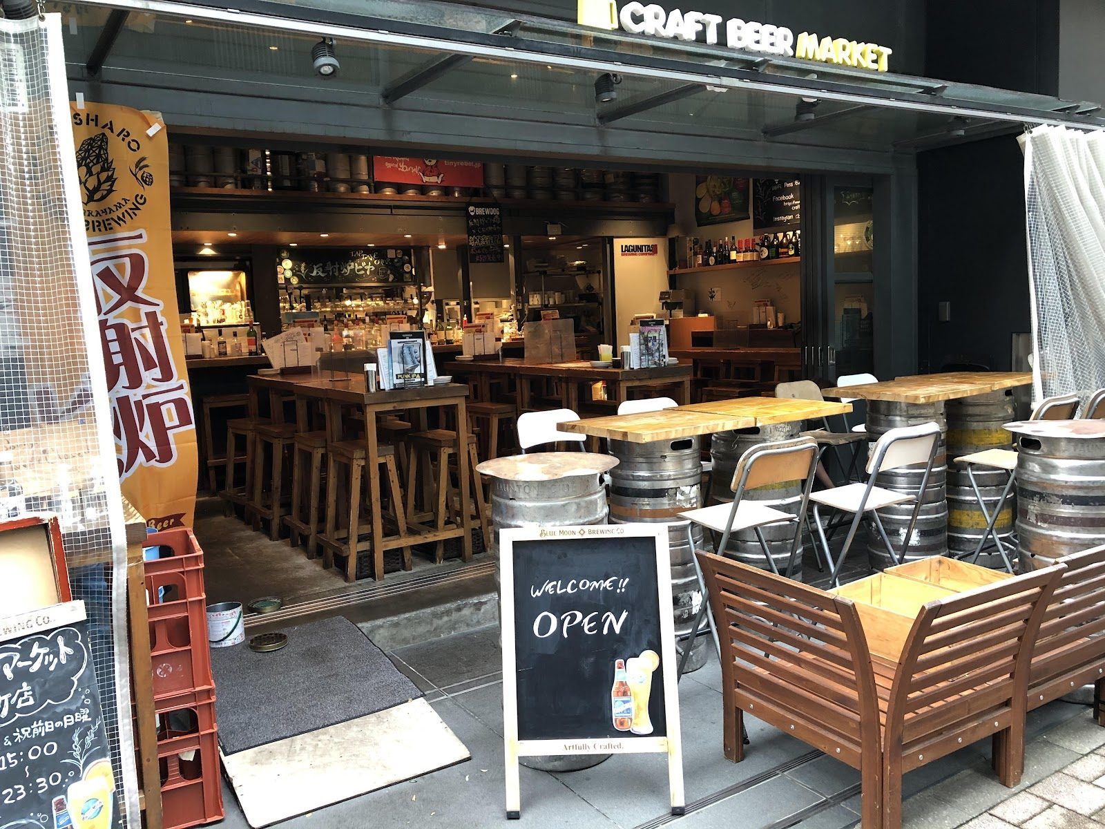 Craft Beer Market Jimbocho Tokyo bar interior
