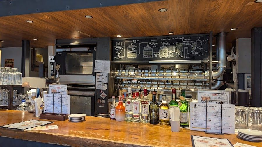 Craft Beer Market Jimbocho bar service