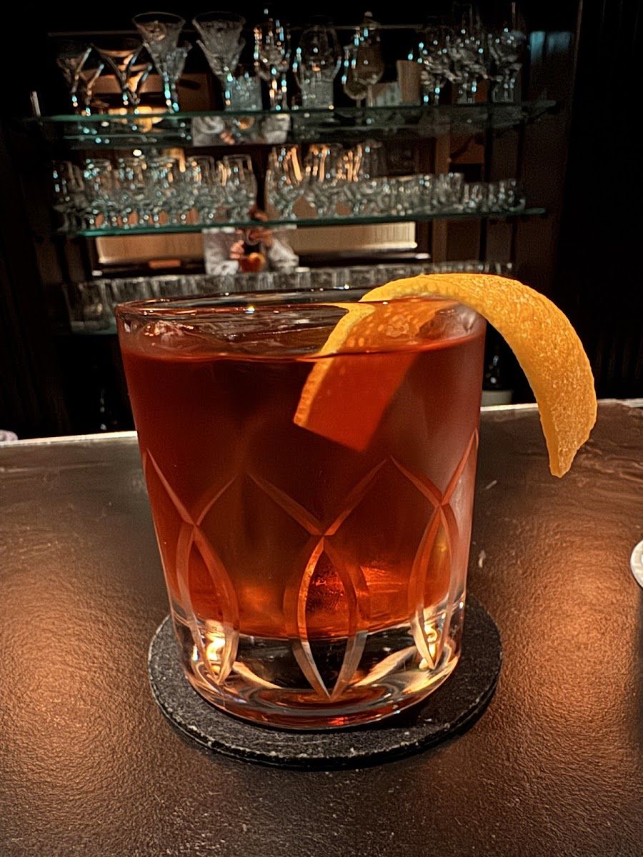 Star Bar Ginza cocktail at the bar