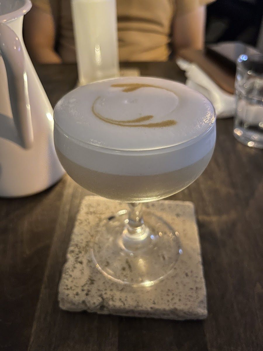 Bar Pompette cocktail at the bar