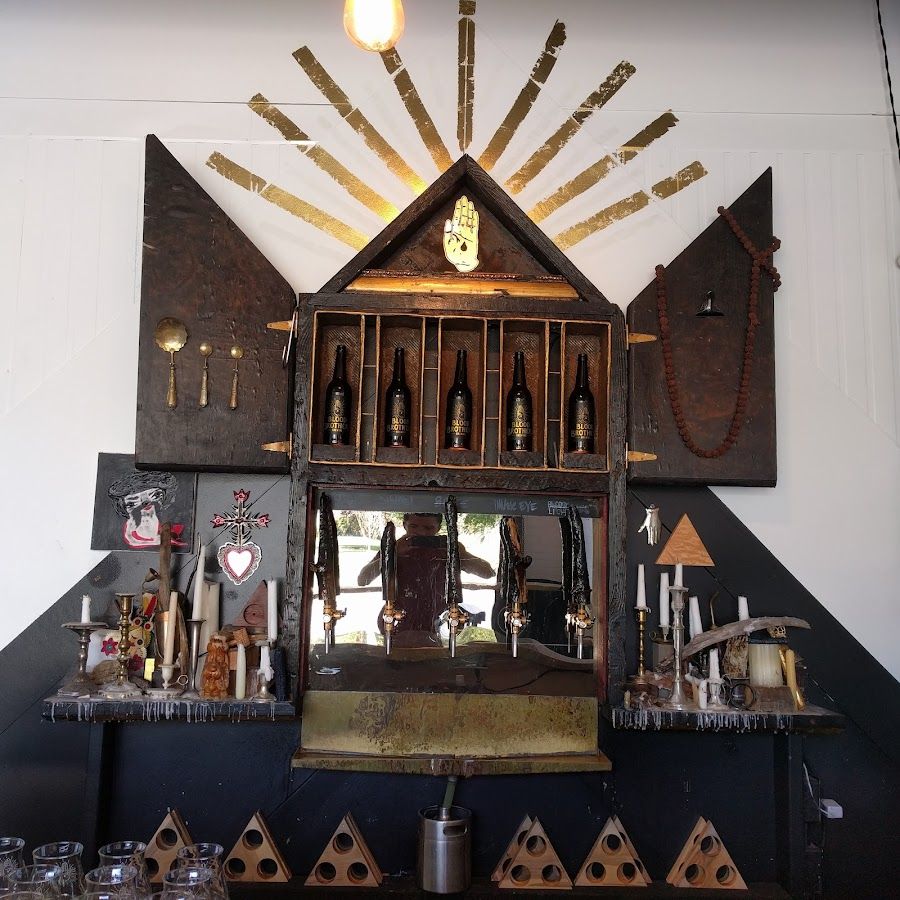 Blood Brothers Brewing cocktail at the bar