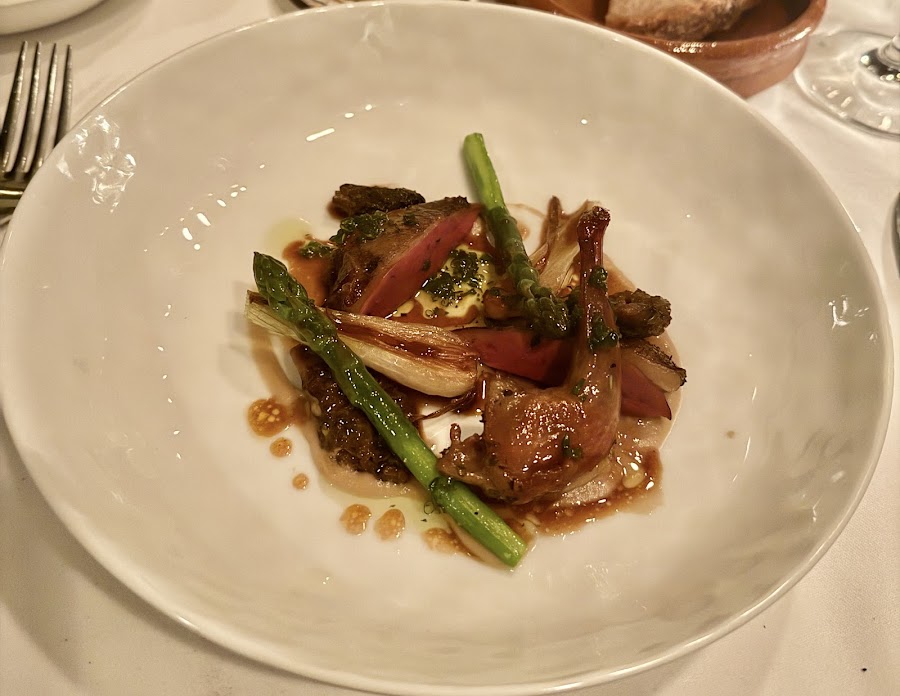 Edulis wine and tasting menu, Toronto