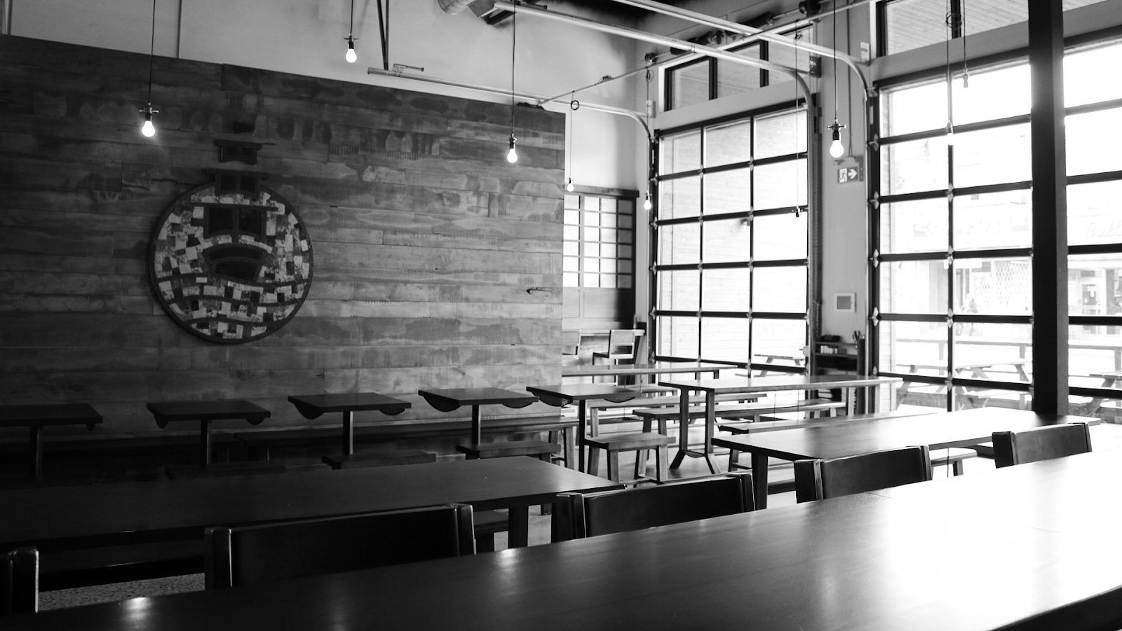 Godspeed Brewery Toronto bar interior