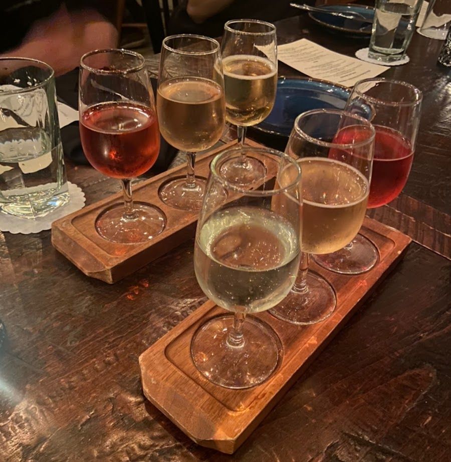 Her Father's Cider Bar cocktail at the bar