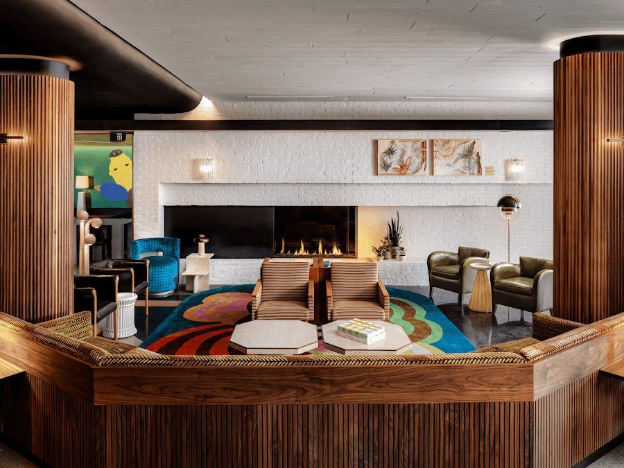 Sky Yard at Drake Hotel bar service