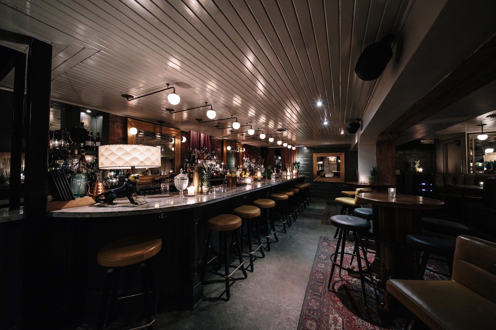 The Cloak Bar Toronto bar interior