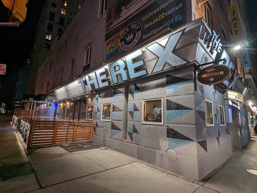 The Rex Hotel Jazz & Blues Bar cocktail at the bar