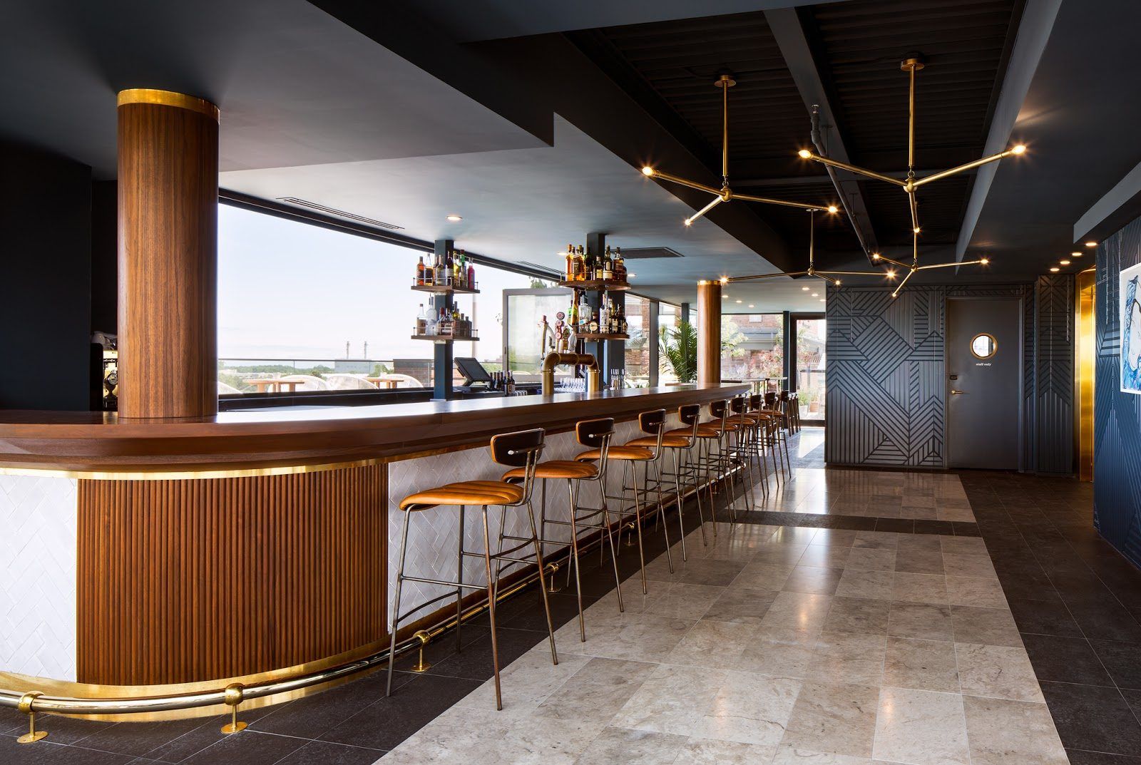 The Rooftop at Cabin Five Toronto bar interior