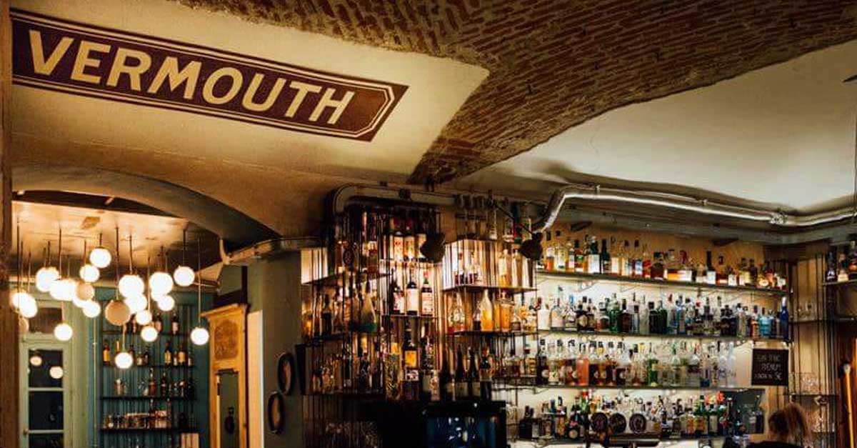 Affini Turin bar interior