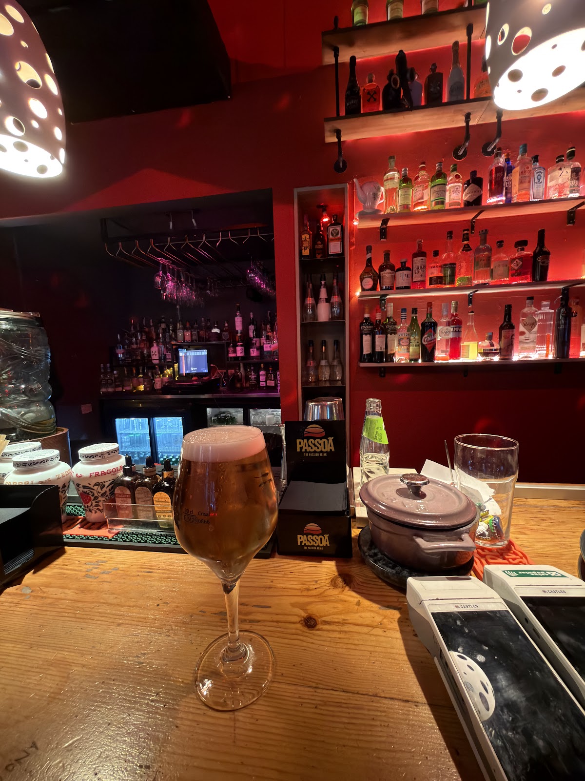 Cafe Berlin bar counter