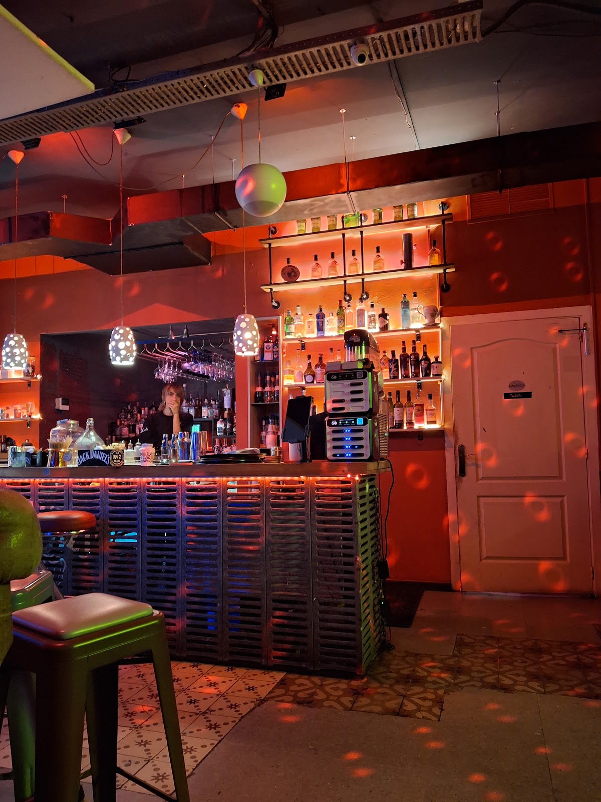Cafe Berlin corner seating