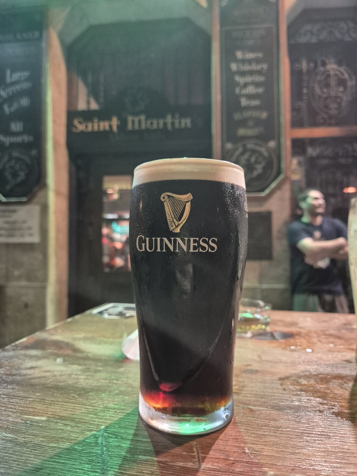 Saint Martin's Urban Irish pub room