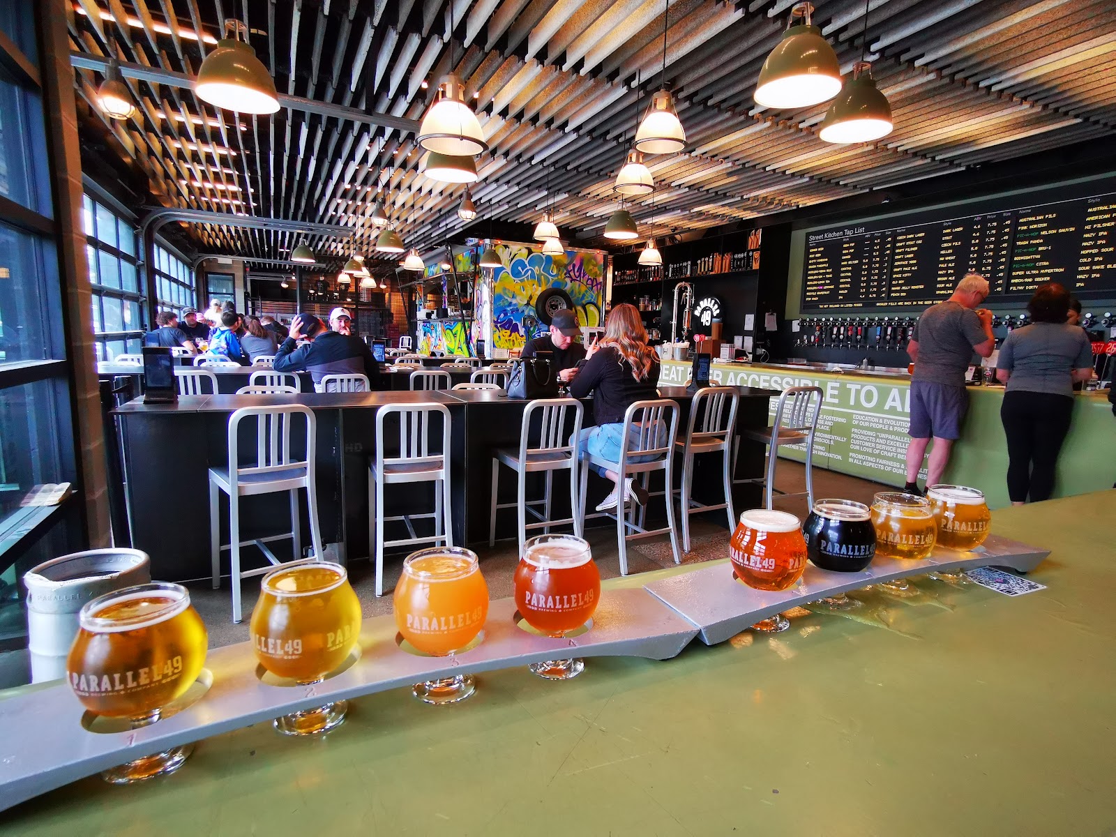 Parallel 49 Brewing Vancouver bar interior