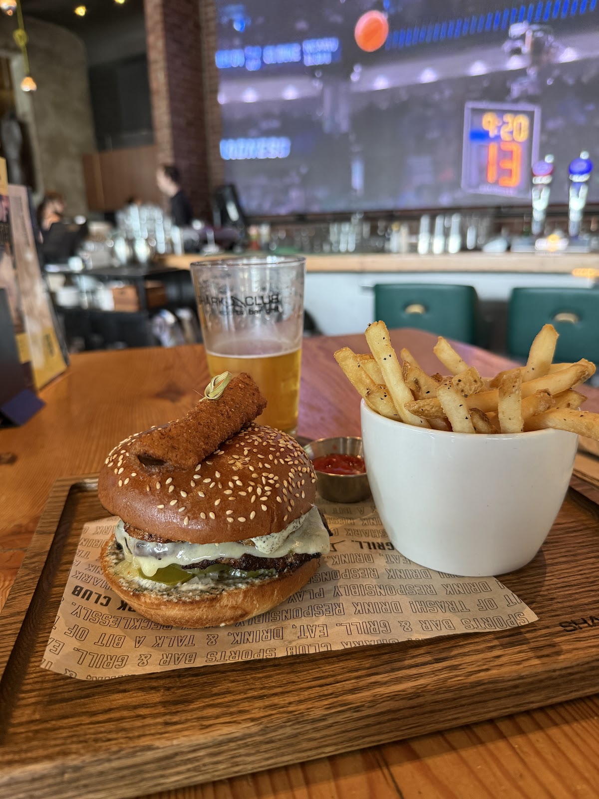Shark Club pub room