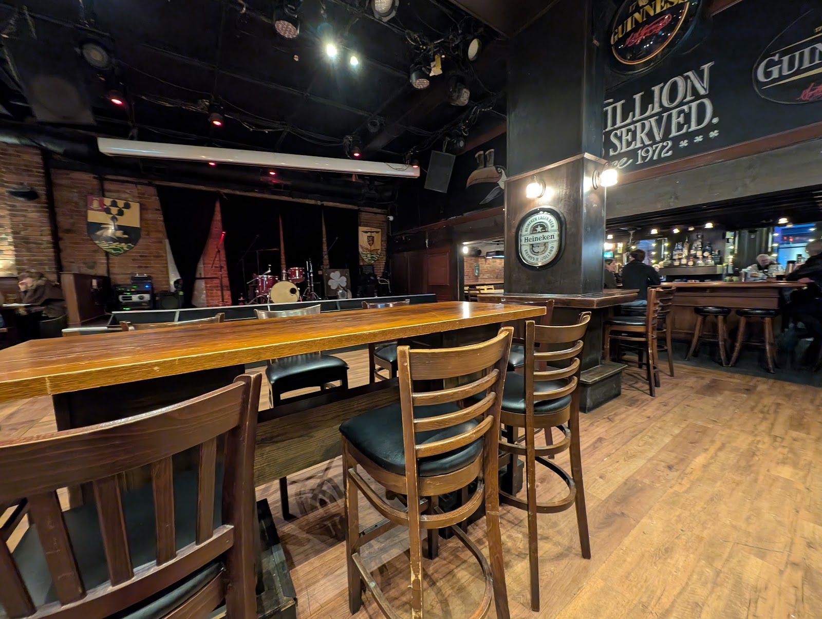 The Blarney Stone pub interior
