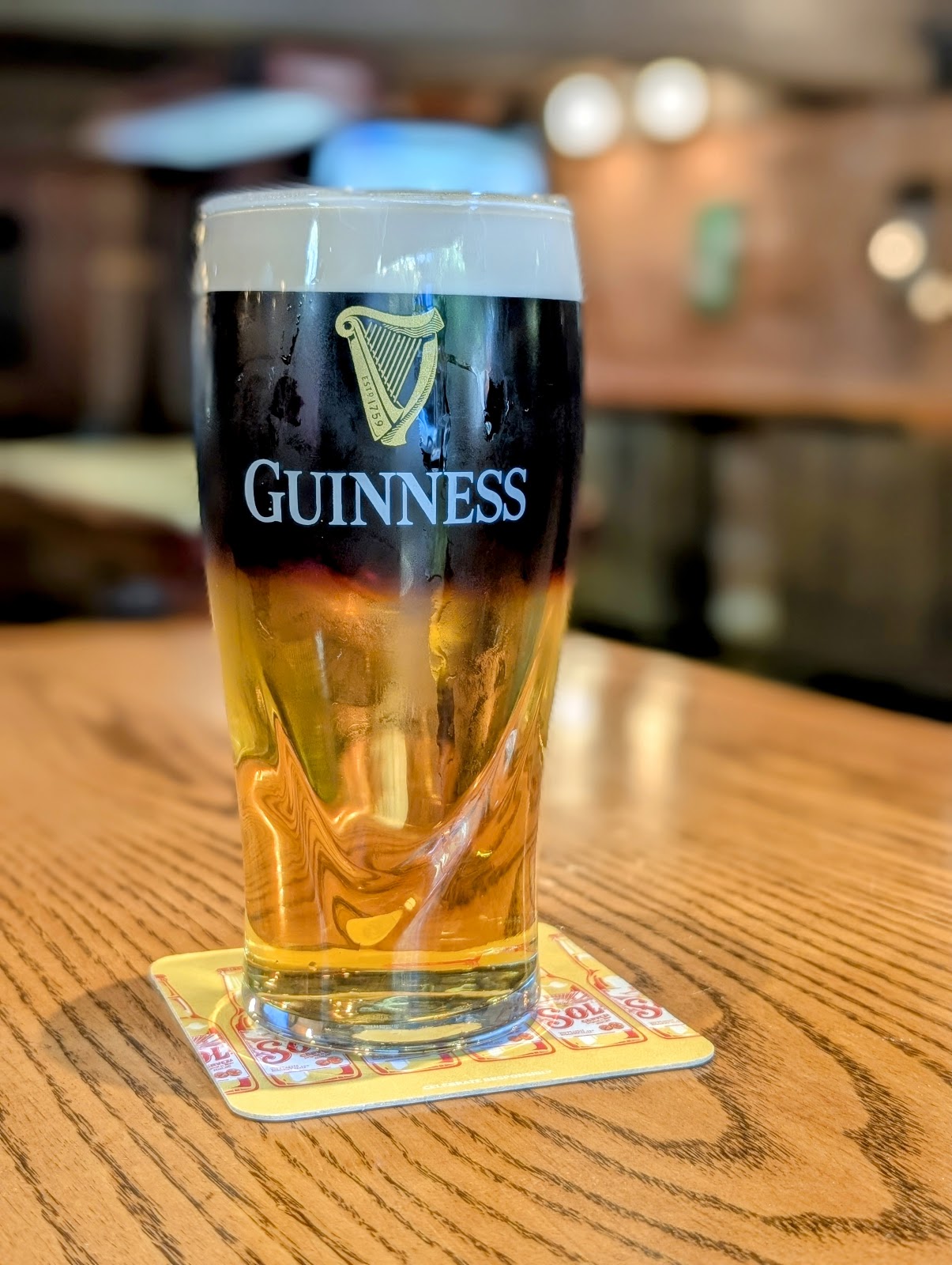 The Blarney Stone back bar