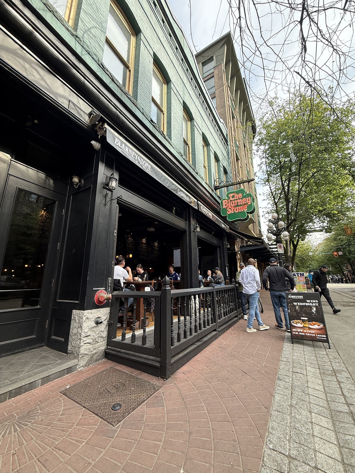 The Blarney Stone live music corner