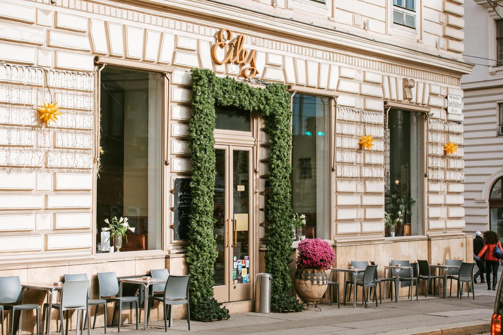 Café Eiles interior, Josefstadt Vienna