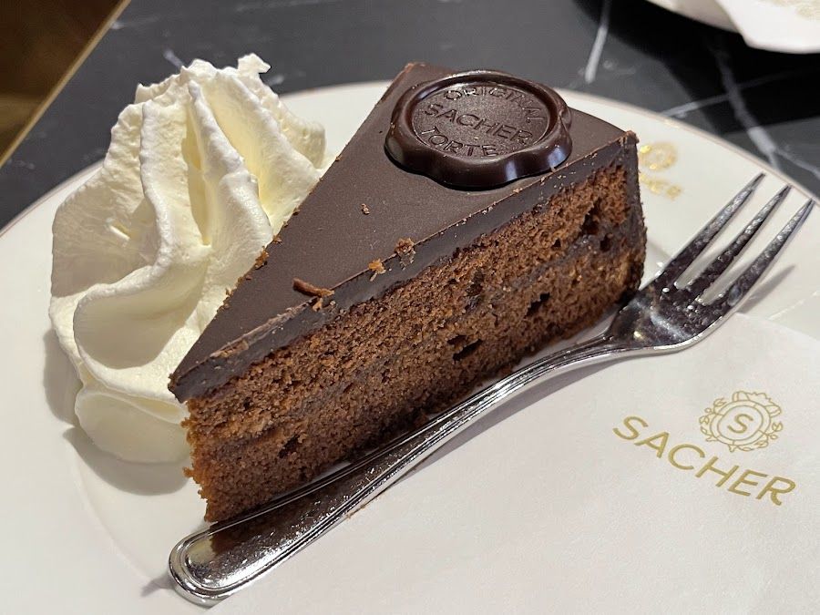 Cafe Sacher cocktail at the bar