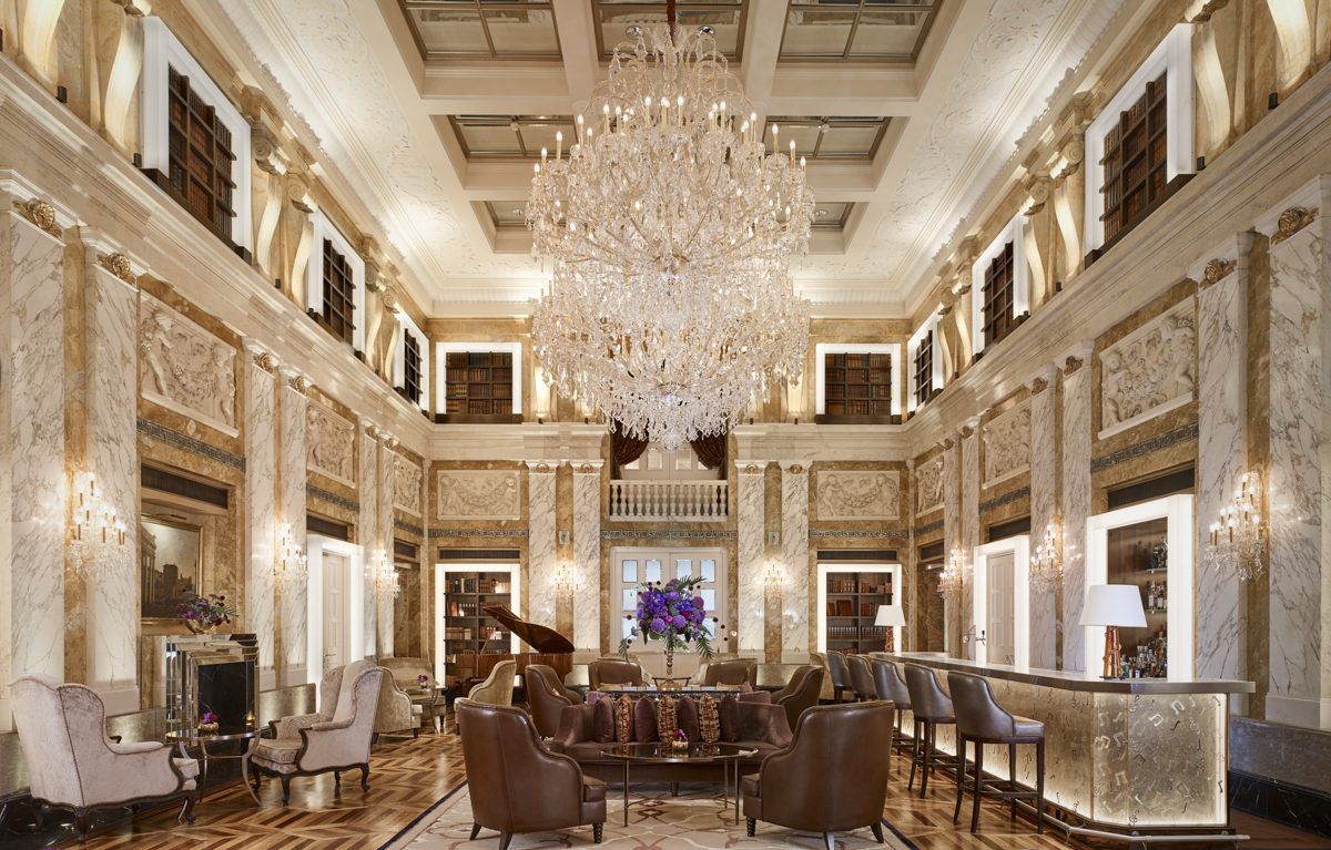 Hotel Imperial Bar Vienna bar interior