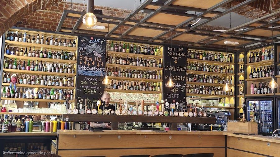 Mel's Craft Beer Bar bar service