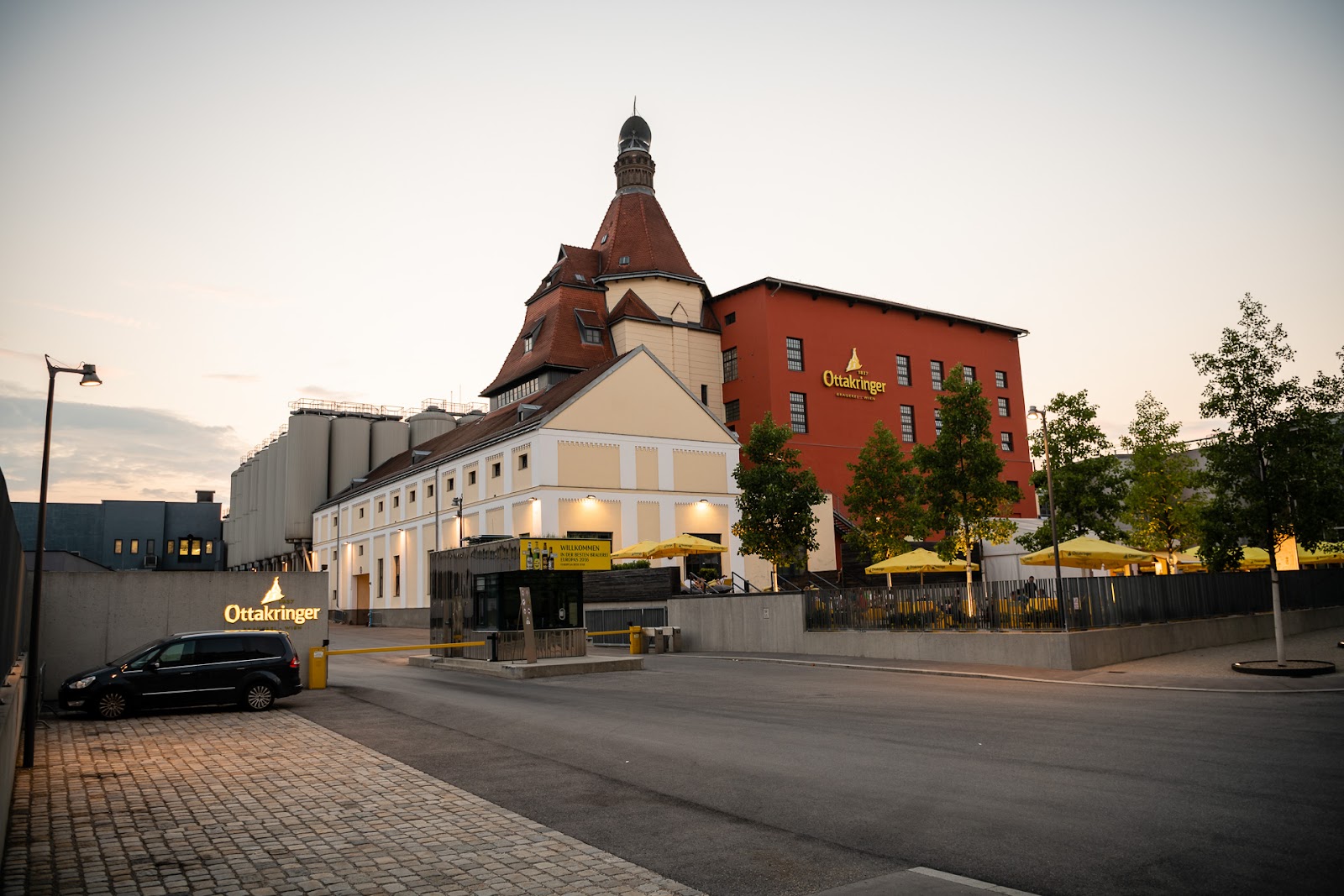 Ottakringer Brauerei brewery taproom and beer garden, Ottakring Vienna