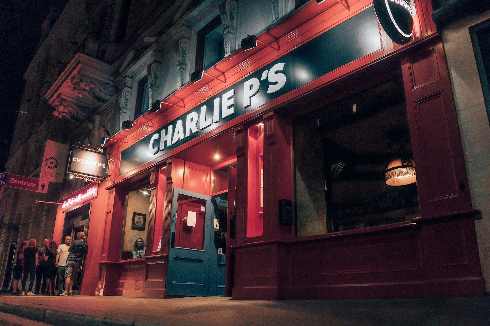 Charlie P's Pub Vienna bar interior