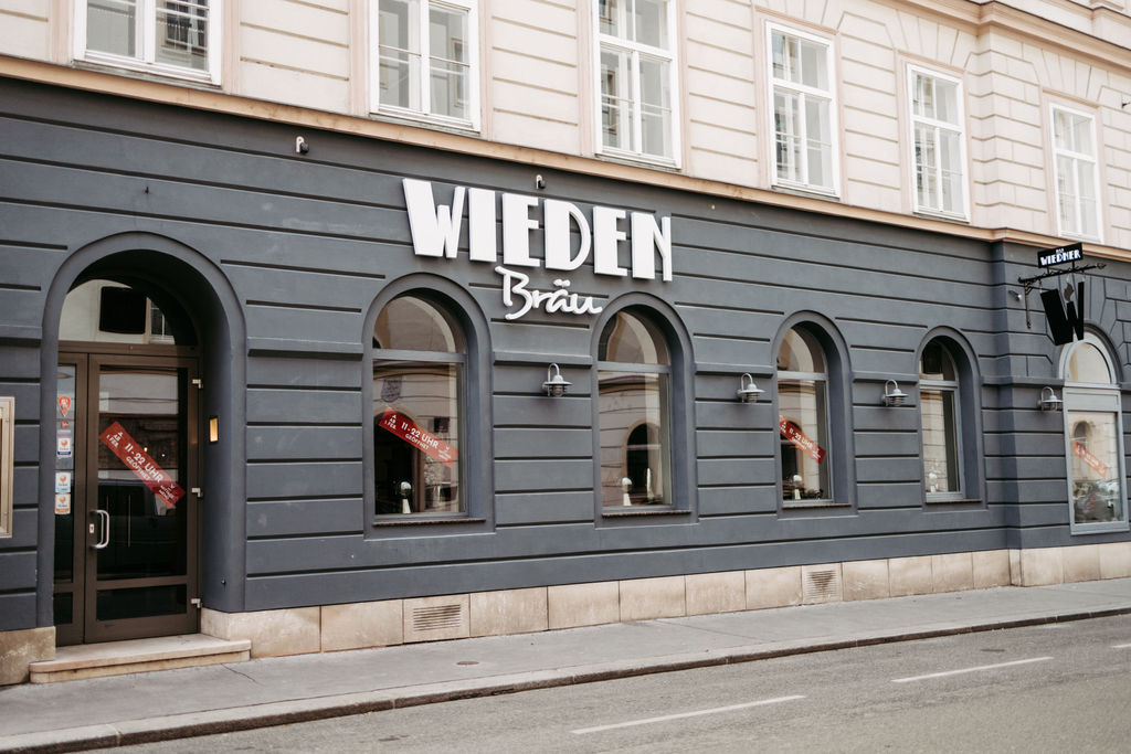 Wieden Brau gasthaus brewery interior, Wieden Vienna