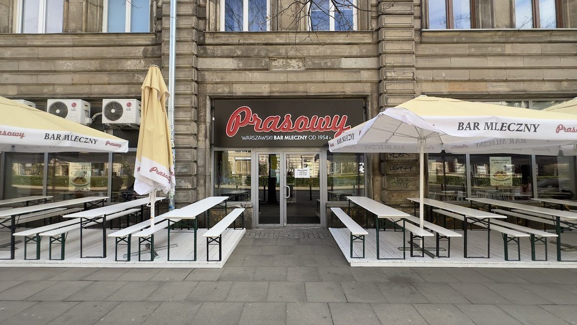 Bar Mleczny Prasowy Warsaw bar interior