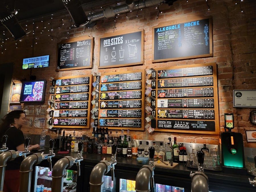 Jabeerwocky Craft Beer Pub Praga atmosphere