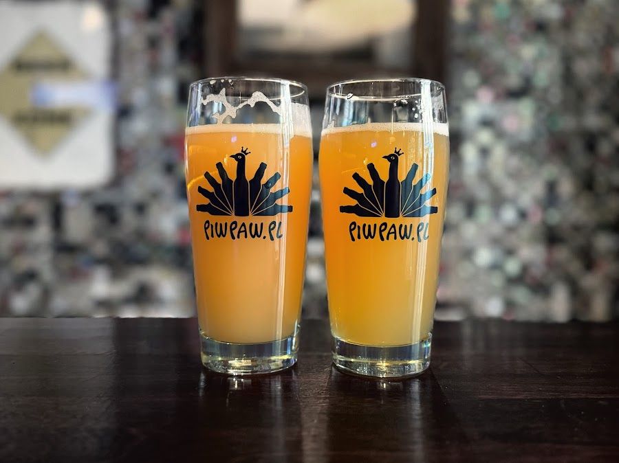 PiwPaw Beer Heaven cocktail at the bar
