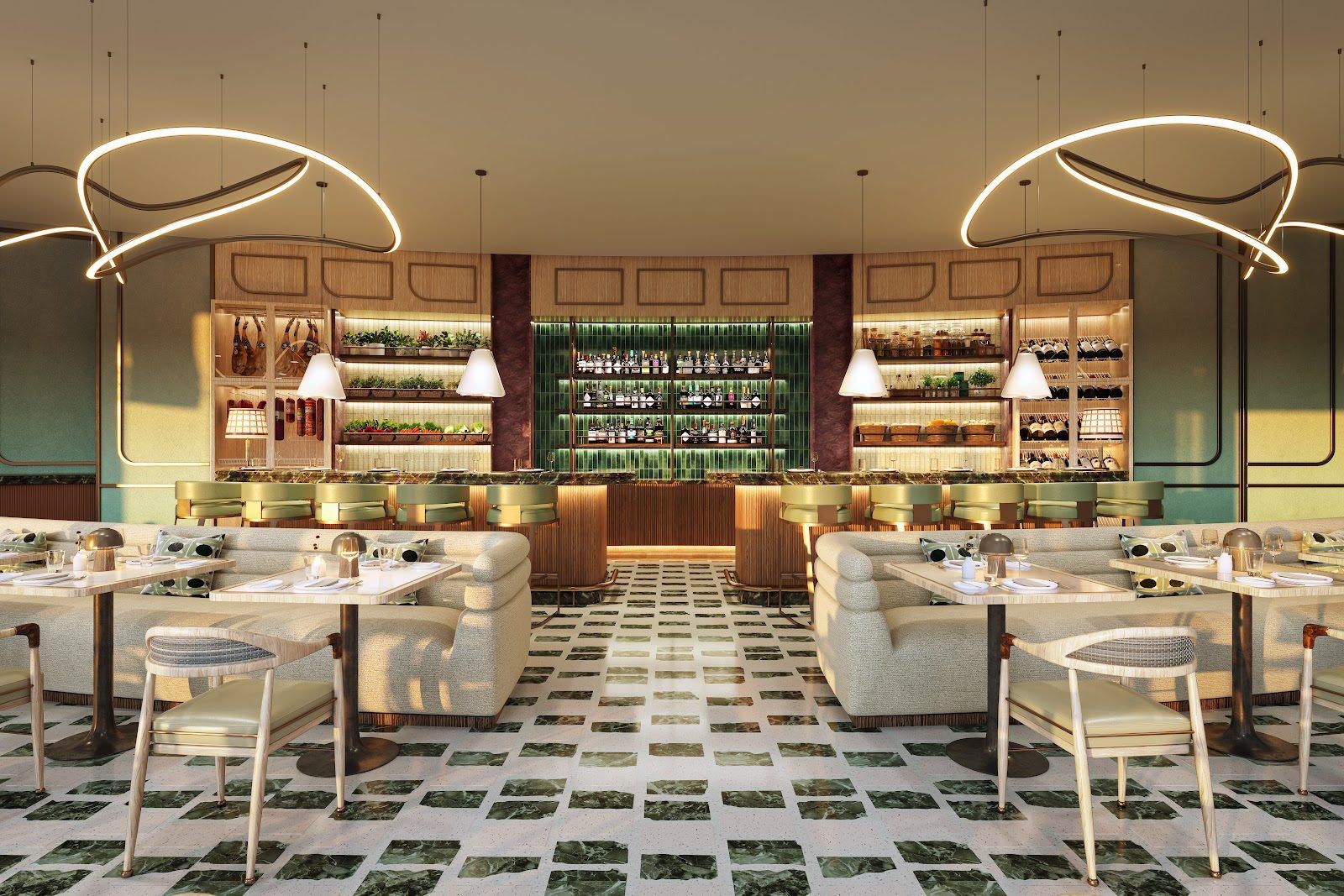 Platter by Karol Okrasa Warsaw bar interior