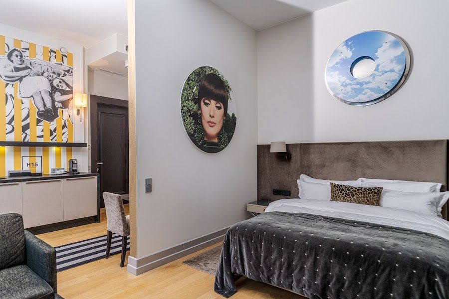 H15 Boutique Hotel Rooftop Warsaw interior
