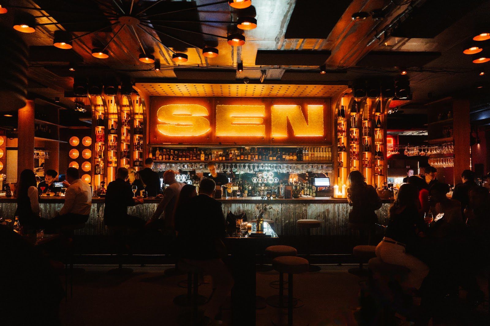 Senses Bar Warsaw bar interior