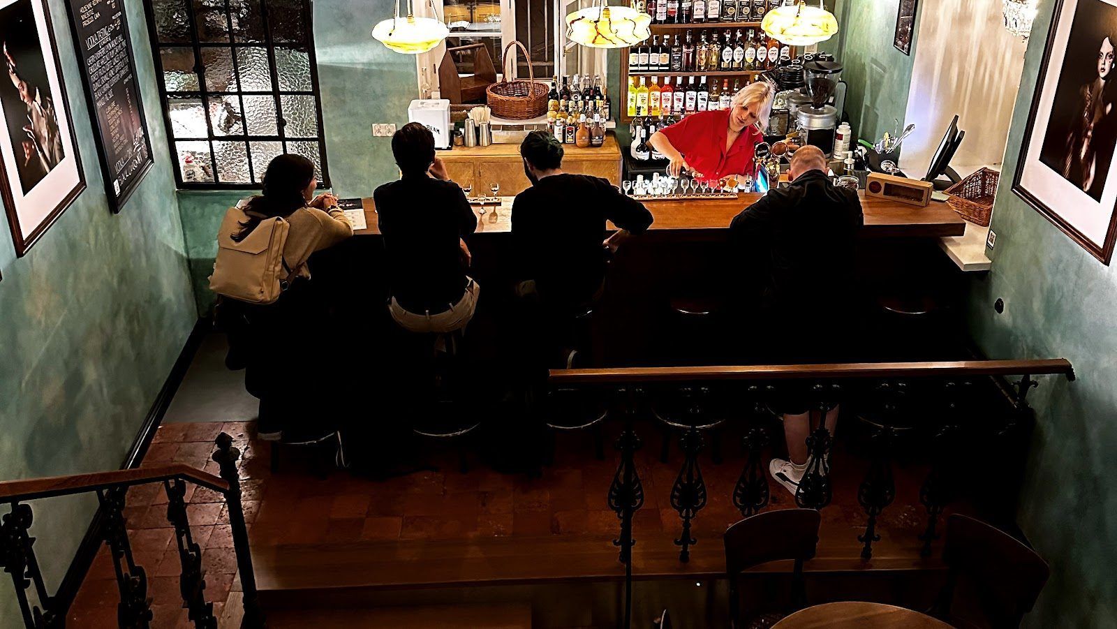 WÓDka Cafe Bar Warsaw bar interior