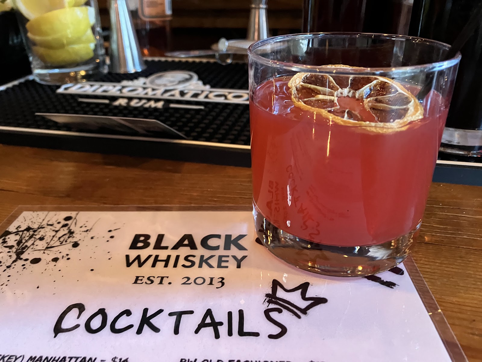 Black Whiskey, Washington Dc