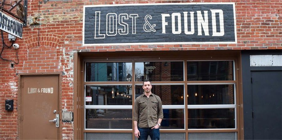 Lost & Found cocktail at the bar
