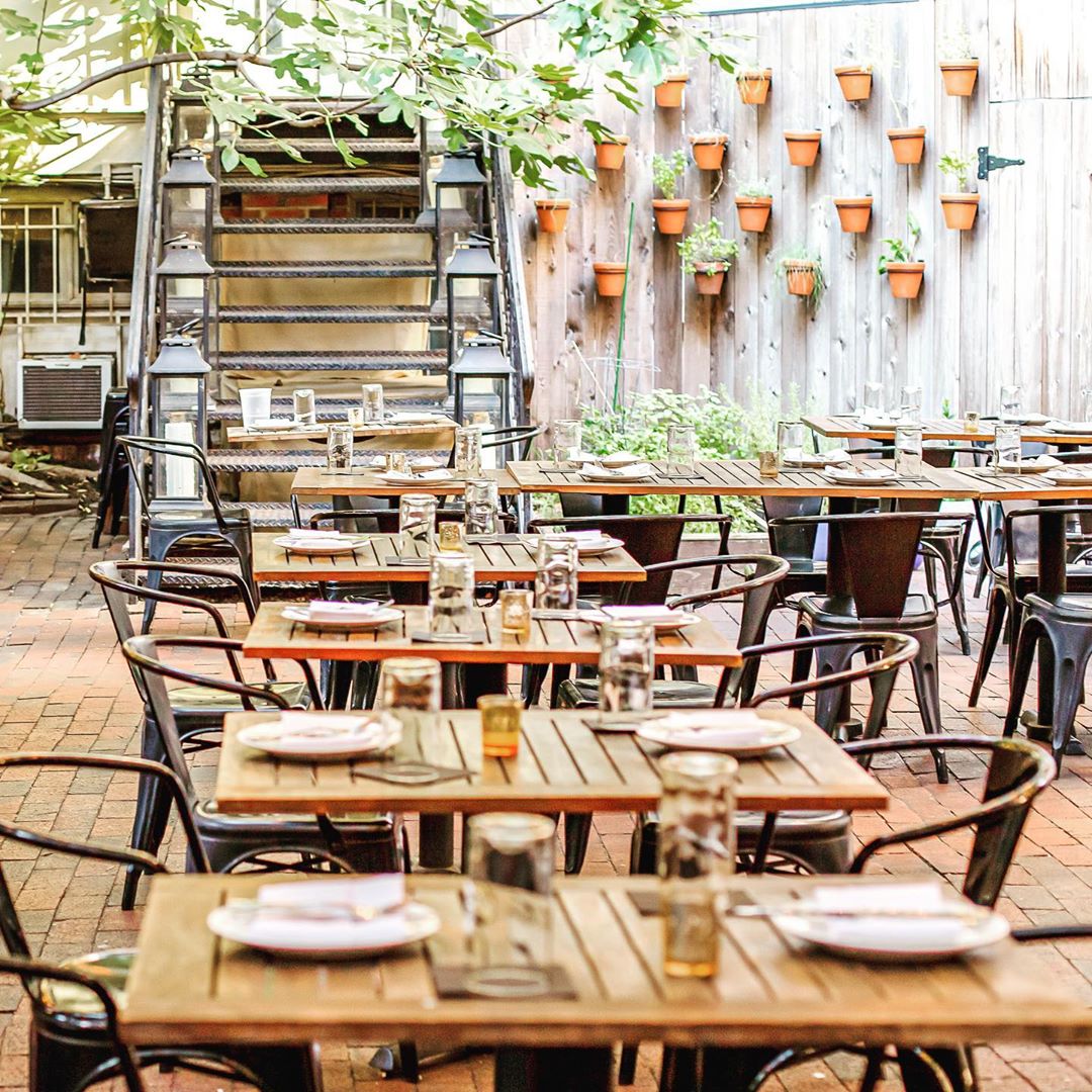 Iron Gate carriage-house bar and patio, Dupont Circle Washington DC