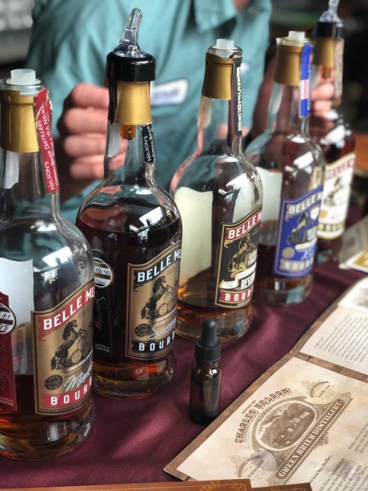 Whiskey cocktail at Jack Rose Saloon