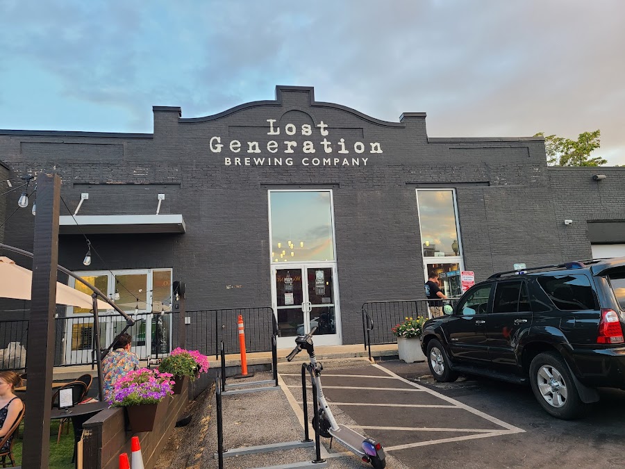 Lost Generation Brewing speakeasy-themed taproom on S Street NE in Eckington, Washington DC bar