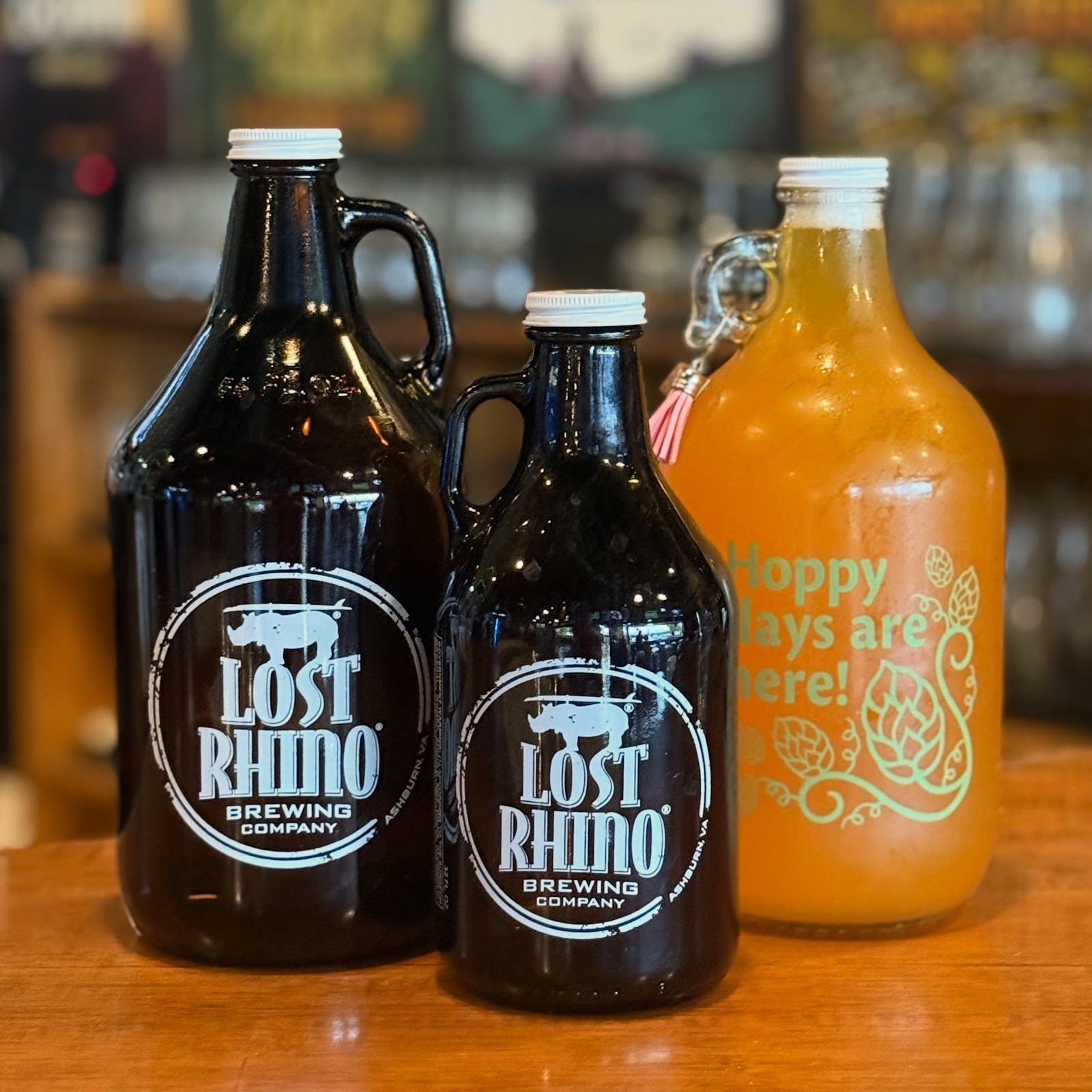 Lost Rhino Brewing Washington DC bar interior